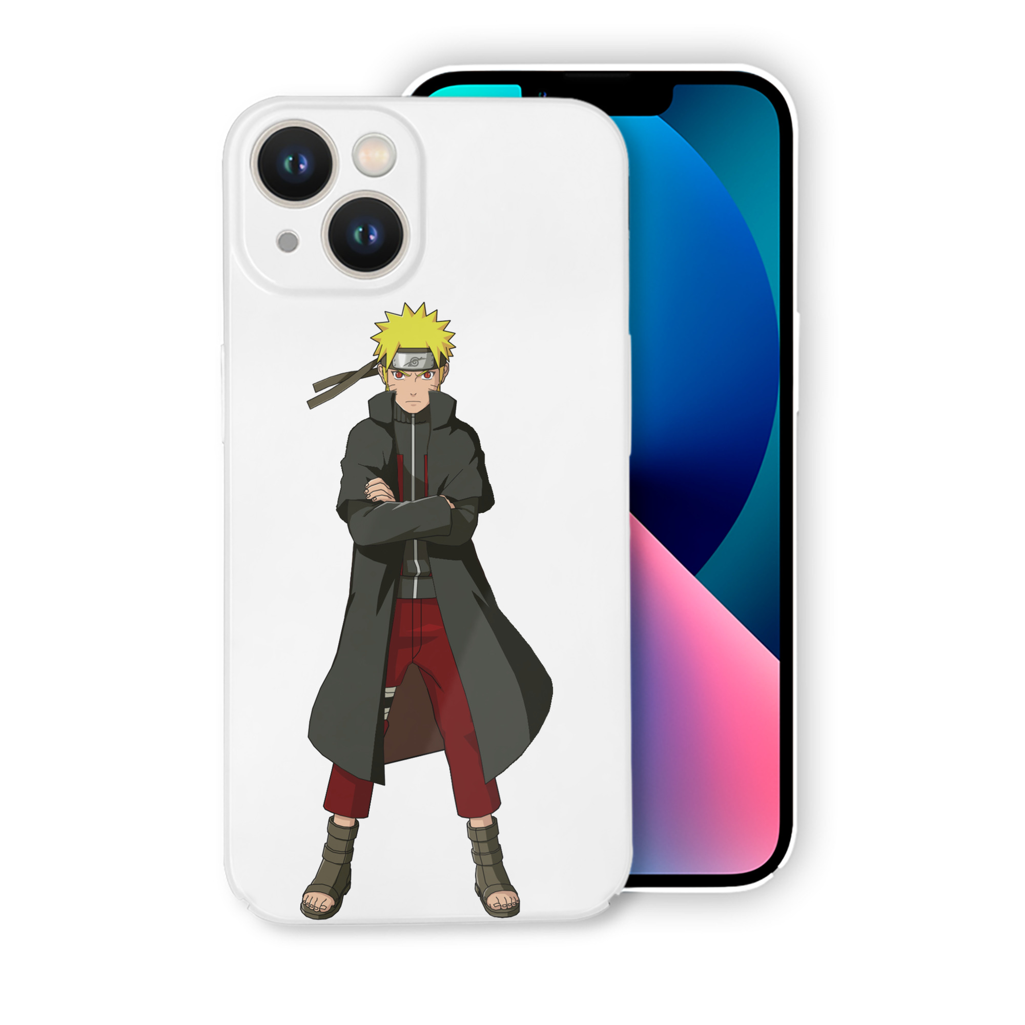 （画像用） NARUTO -ナルト- うずまき ナルト Uzumaki Naruto 【iPhone 14シリーズ対応】ハードケース